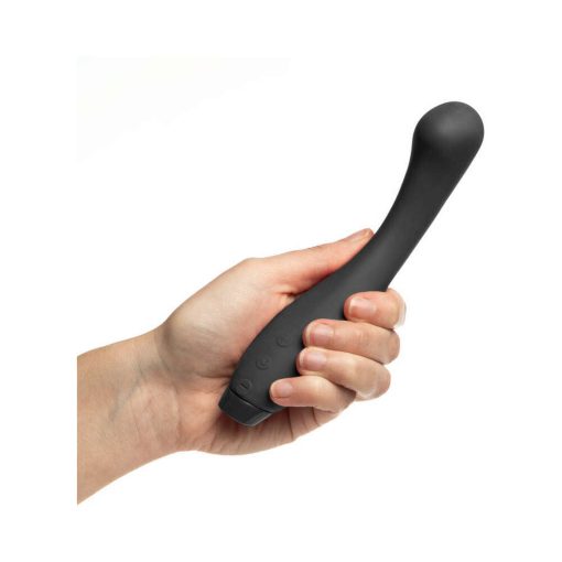Je Joue Juno Flex Rechargeable Flexible Silicone G-Spot Vibrator Black - Image 3