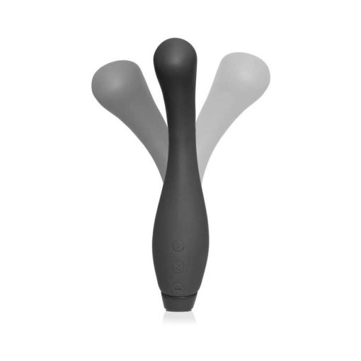 Je Joue Juno Flex Rechargeable Flexible Silicone G-Spot Vibrator Black - Image 4