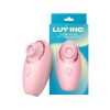 Luv Inc Tv11 Triple-Action Clitoral Vibrator Rechargeable Silicone 3-In-1 Stimulator Pink