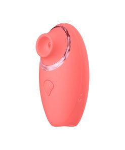 Luv Inc Tv11 Triple-Action Clitoral Vibrator Rechargeable Silicone 3-In-1 Stimulator Coral