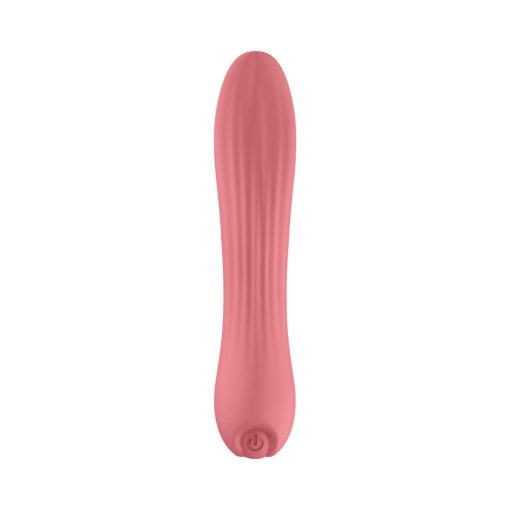 Luv Inc Tv23 Tongue Vibrator Rechargeable Silicone Coral - Image 3