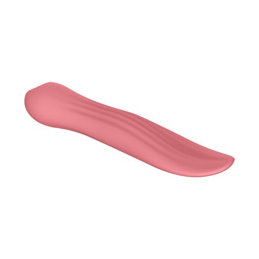 Luv Inc Tv23 Tongue Vibrator Rechargeable Silicone Coral - Image 4