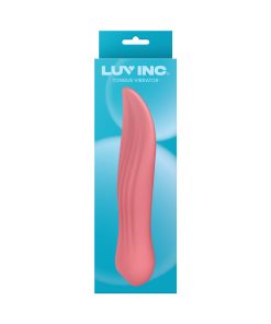 Luv Inc Tv23 Tongue Vibrator Rechargeable Silicone Coral