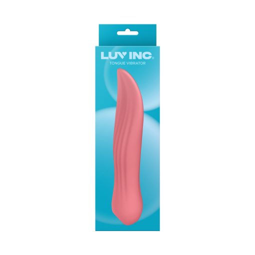 Luv Inc Tv23 Tongue Vibrator Rechargeable Silicone Coral - Image 5