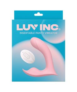 Luv Inc Pv71 Insertable Panty Vibrator Pink
