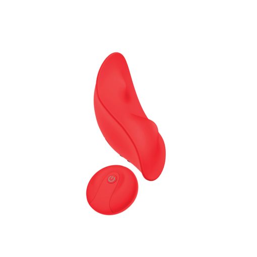 Luv Inc Pv72 Panty Vibe Rechargeable Remote-Controlled Silicone Wearable Vibrator Red - Image 2