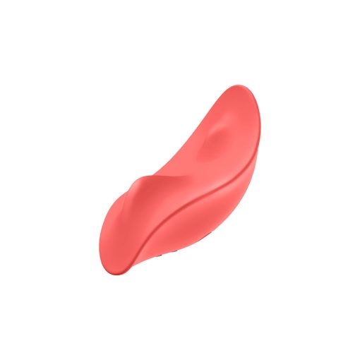 Luv Inc Pv72 Panty Vibe Rechargeable Remote-Controlled Silicone Wearable Vibrator Coral - Image 2