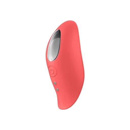 Luv Inc Pv72 Panty Vibe Rechargeable Remote-Controlled Silicone Wearable Vibrator Coral - Image 3