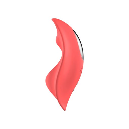 Luv Inc Pv72 Panty Vibe Rechargeable Remote-Controlled Silicone Wearable Vibrator Coral - Image 4