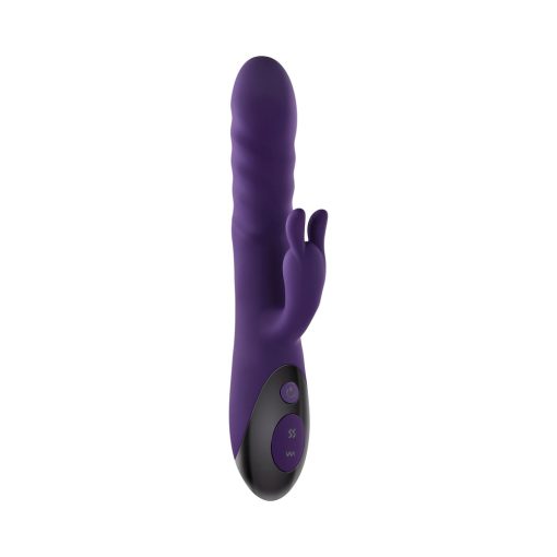 Evolved Rascally Rabbit – Thrusting & Swirling Dual Vibrator, Purple - Image 4