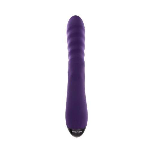 Evolved Rascally Rabbit – Thrusting & Swirling Dual Vibrator, Purple - Image 10