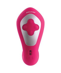 Evolved Buck Wild Rechargeable Silicone Dual Stimulator Pink