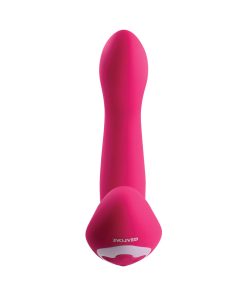 Evolved Buck Wild Rechargeable Silicone Dual Stimulator Pink