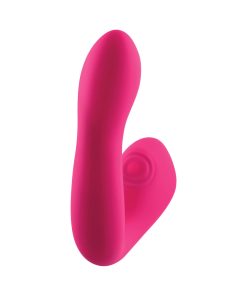 Evolved Buck Wild Rechargeable Silicone Dual Stimulator Pink