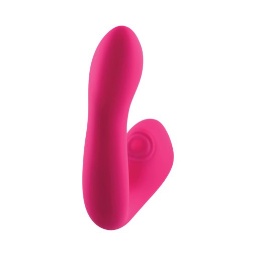 Evolved Buck Wild Rechargeable Silicone Dual Stimulator Pink - Image 10