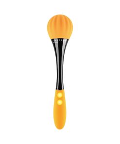 Gender X Sunflower Rechargeable Dual-Ended Silicone Wand Vibrator Yellow