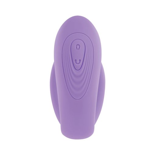Evolved Petite Tickler Rechargeable Remote-Controlled Silicone Dual Stimulator Purple - Image 6