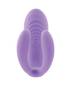 Evolved Petite Tickler Rechargeable Remote-Controlled Silicone Dual Stimulator Purple