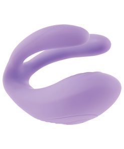 Evolved Petite Tickler Rechargeable Remote-Controlled Silicone Dual Stimulator Purple