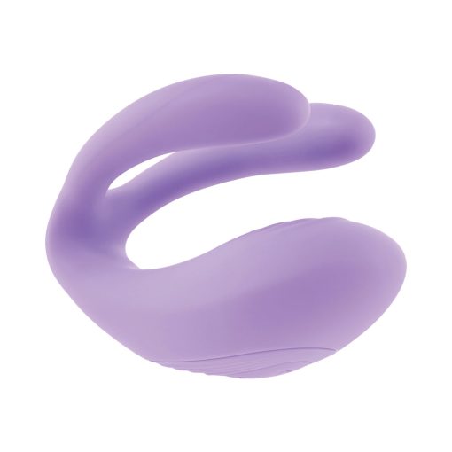 Evolved Petite Tickler Rechargeable Remote-Controlled Silicone Dual Stimulator Purple - Image 12