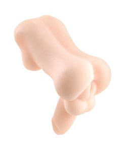 Gender X Complete Package Body Stroker With Shaft Beige 1Lb