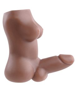 Gender X Complete Package Body Stroker With Shaft Brown 1Lb