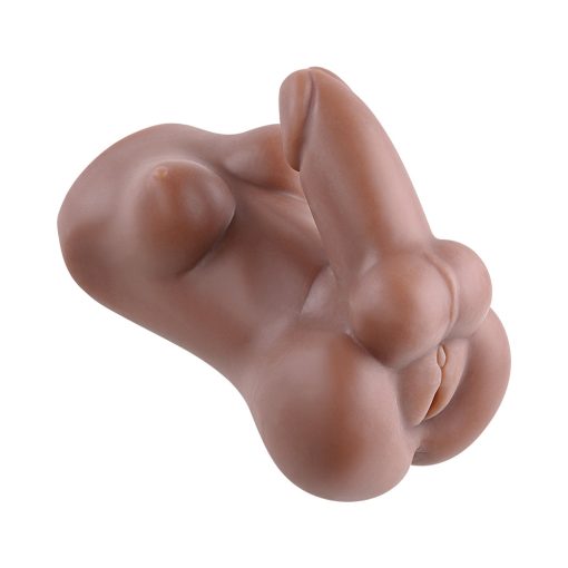 Gender X Complete Package Body Stroker With Shaft Brown 1Lb - Image 6