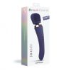 Love To Love Brush Crush Rechargeable Textured Head Wand Vibrator Midnight Indigo