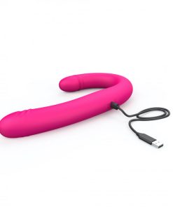 Dorcel Orgasmic Double Do Rechargeable Thrusting & Vibrating Double Dildo Pink