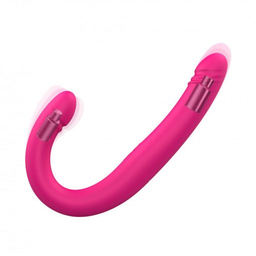 Dorcel Orgasmic Double Do Rechargeable Thrusting & Vibrating Double Dildo Pink - Image 7