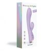 Love To Love Bunny & Clyde Rechargeable Tapping Rabbit Silicone Vibrator Viva Mauve