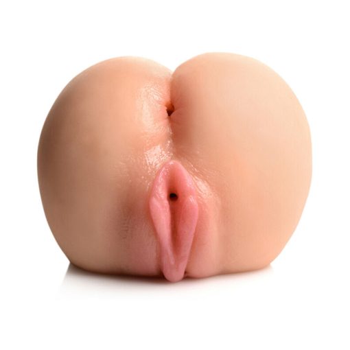 Curve Toys Mistress Juicy Maddie Dual Entry Doggy Style Masturbator Light - Image 8