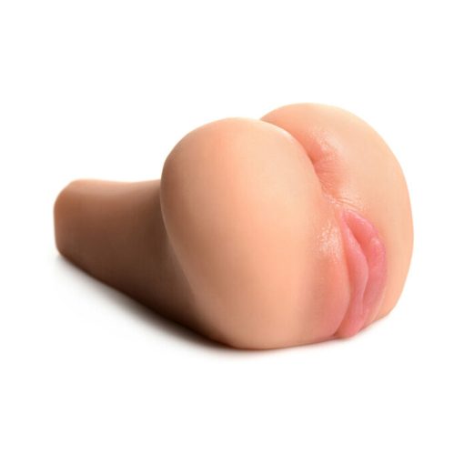 Curve Toys Mistress Juicy Maddie Dual Entry Doggy Style Masturbator Light - Image 9