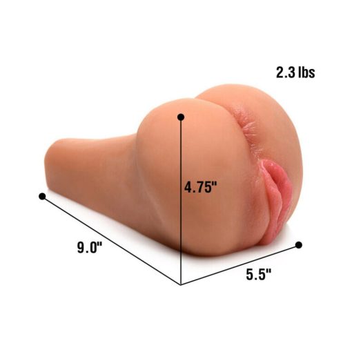 Curve Toys Mistress Juicy Tia Dual Entry Doggy Style Masturbator Medium - Image 4