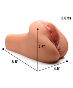 Curve Toys Mistress Juicy Jenna Dual Entry Missionary Masturbator Medium