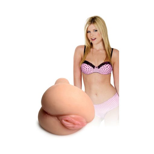 Curve Toys Mistress Juicy Taylor Dual Entry Sidesaddle Masturbator Light - Image 3