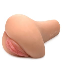 Curve Toys Mistress Juicy Taylor Dual Entry Sidesaddle Masturbator Light