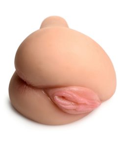 Curve Toys Mistress Juicy Taylor Dual Entry Sidesaddle Masturbator Light