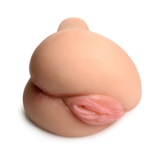 Curve Toys Mistress Juicy Taylor Dual Entry Sidesaddle Masturbator Light - Image 8