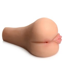 Curve Toys Mistress Juicy Taylor Dual Entry Sidesaddle Masturbator Light