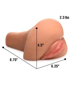 Curve Toys Mistress Juicy Mia Dual Entry Sidesaddle Masturbator Medium