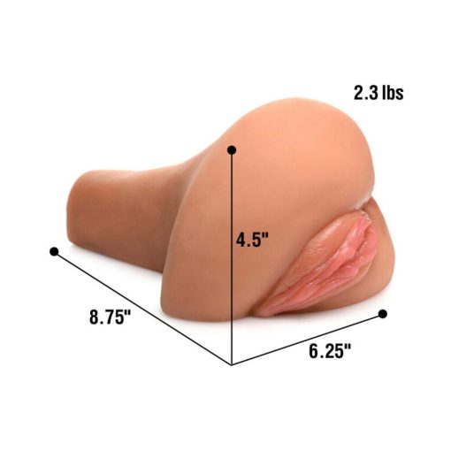 Curve Toys Mistress Juicy Mia Dual Entry Sidesaddle Masturbator Medium - Image 4