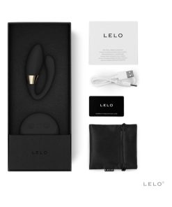 LELO Tiani Duo Couples Vibrator – Dual Stimulation with Remote (Black)
