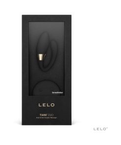 LELO Tiani Duo Couples Vibrator – Dual Stimulation with Remote (Black)