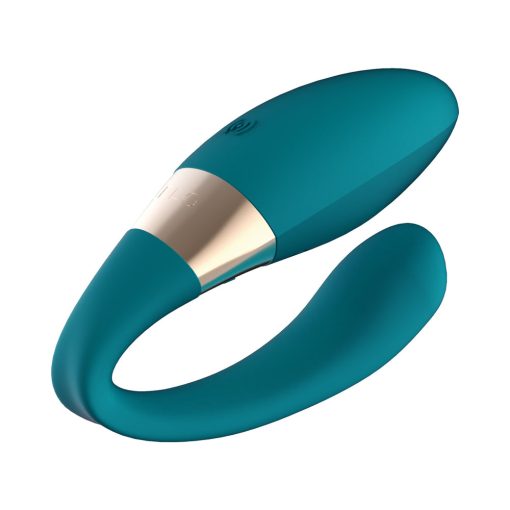 Lelo Tiani Duo Rechargeable Dual Stimulation Couples Vibrator With Remote Ocean Blue - Image 3