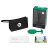 B-Vibe Snug Plug 2 Weighted Silicone Anal Plug Green