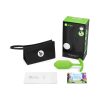 B-Vibe Snug Plug 3 Weighted Silicone Anal Plug Lime