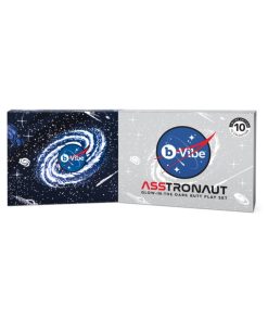 B-Vibe Limited Edition 10-Piece Asstronaut Glow-In-The-Dark Butt Play Set