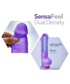 Au Naturel Bold Jack 7 In. Posable Dual Density Dildo Pink