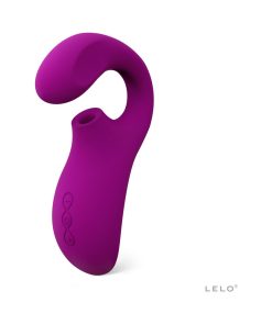 Lelo Enigma Cruise Suction Dual Stimulator Deep Rose